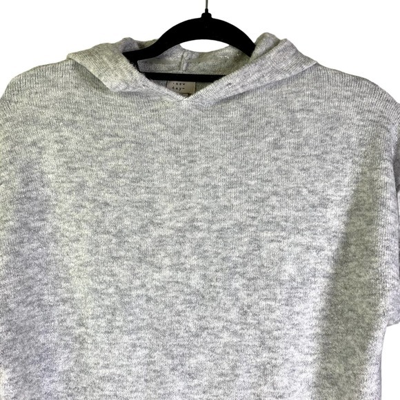 A NEW DAY Heather Gray Hoodie Sweater Dress - NWT - Picture 2 of 16